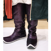 无忌令X江南朱记联名汉服靴子男女同款 千层底内增高中筒皂靴官靴