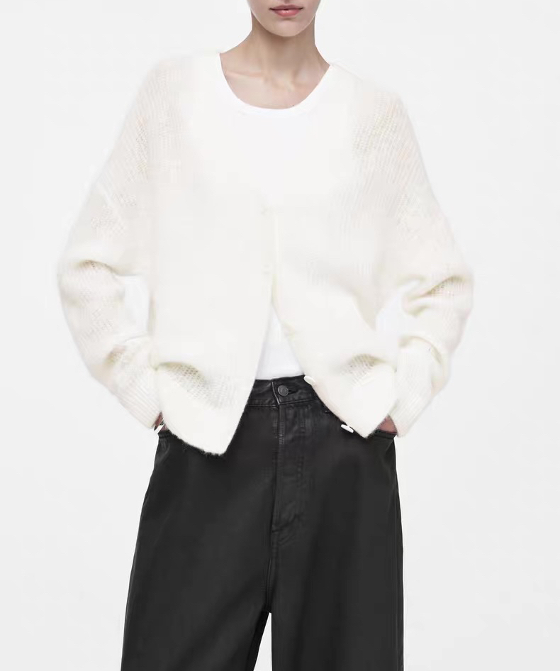 原北欧小众女装休闲版型针织衫