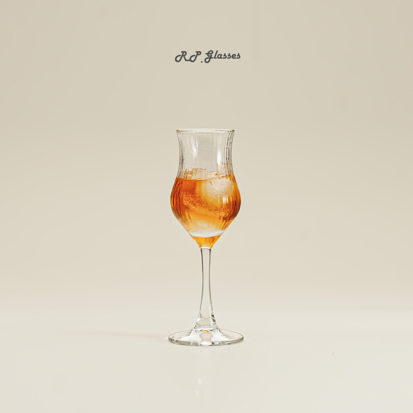 威士忌闻香杯竖纹收腰品酒杯