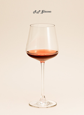 RP勃艮第高脚杯大口啤酒杯无铅水晶玻璃葡萄酒杯可印刷LOGO