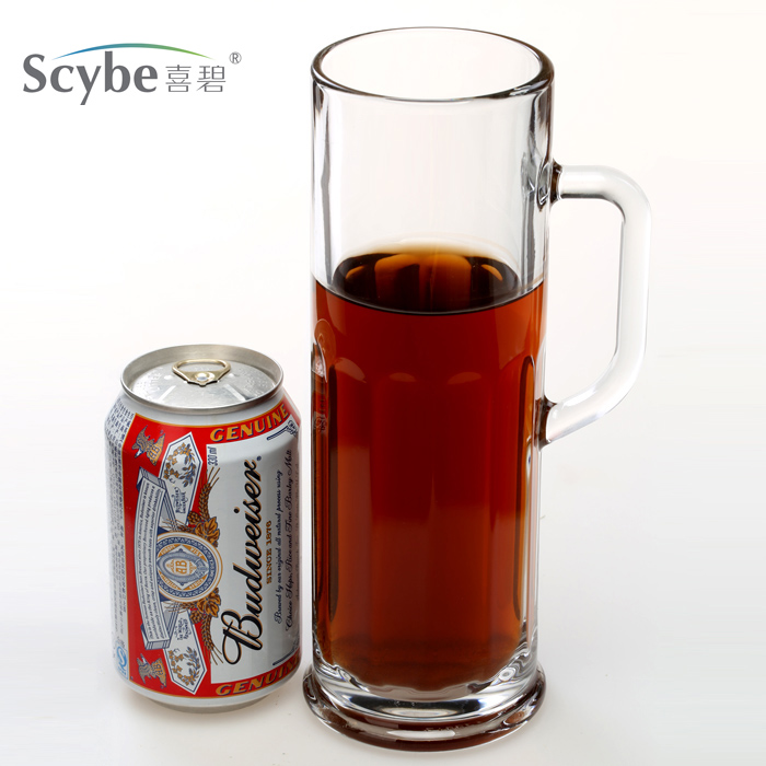 利比四方带把果汁啤酒杯