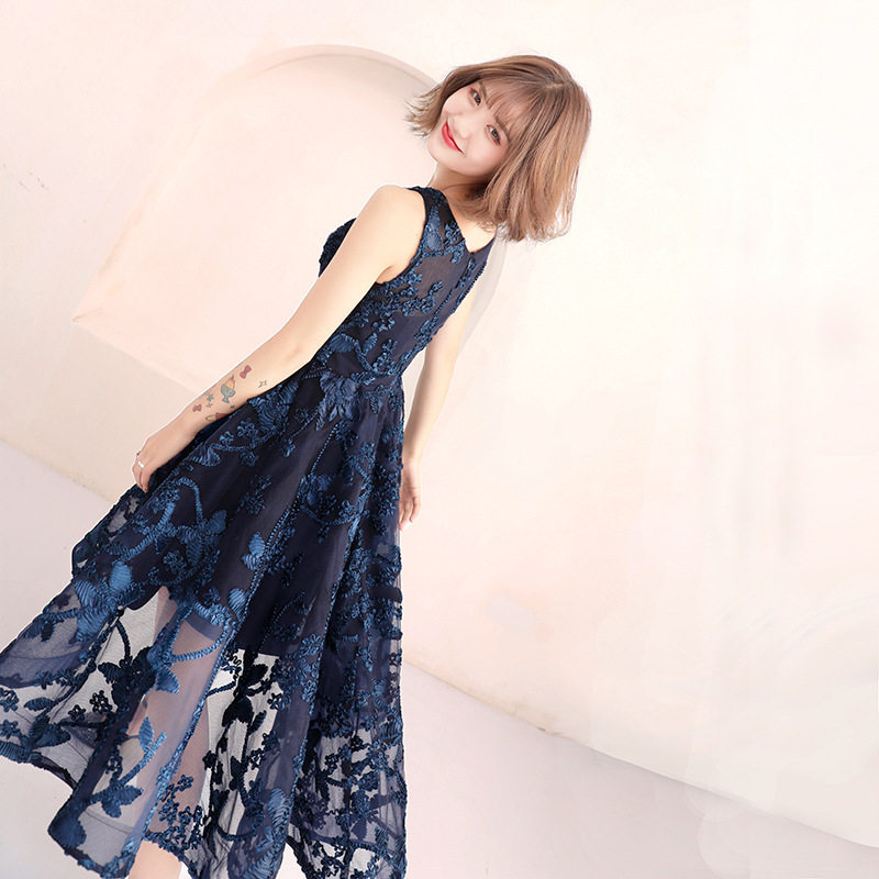 小晚礼服连衣裙女短款优雅小个子名媛宴会派对学生气质简单大方