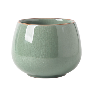 大号哥窑茶渣缸茶洗陶瓷茶具配件洗茶杯盆水盂碗莲荷花缸汝窑笔洗