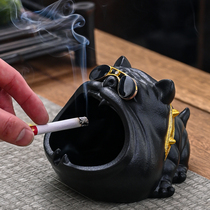 可爱卡通创意烟灰缸陶瓷家用客厅个姓时尚潮流防飞灰大号烟灰缸