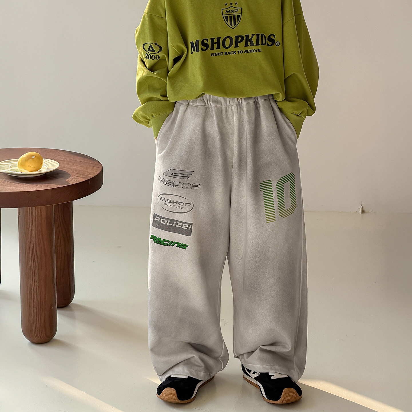 棉小铺男童休闲裤儿童春季韩版2026新款宽松运动卫裤时尚童装裤子