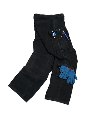 AGRYPNIA 26SS水洗做旧宽松立体口袋工装裤炮弹裤伞兵裤