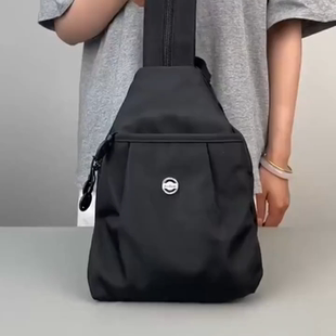 双肩包男款爆款2025新款轻奢设计感小众大容量牛津布手提斜挎女包