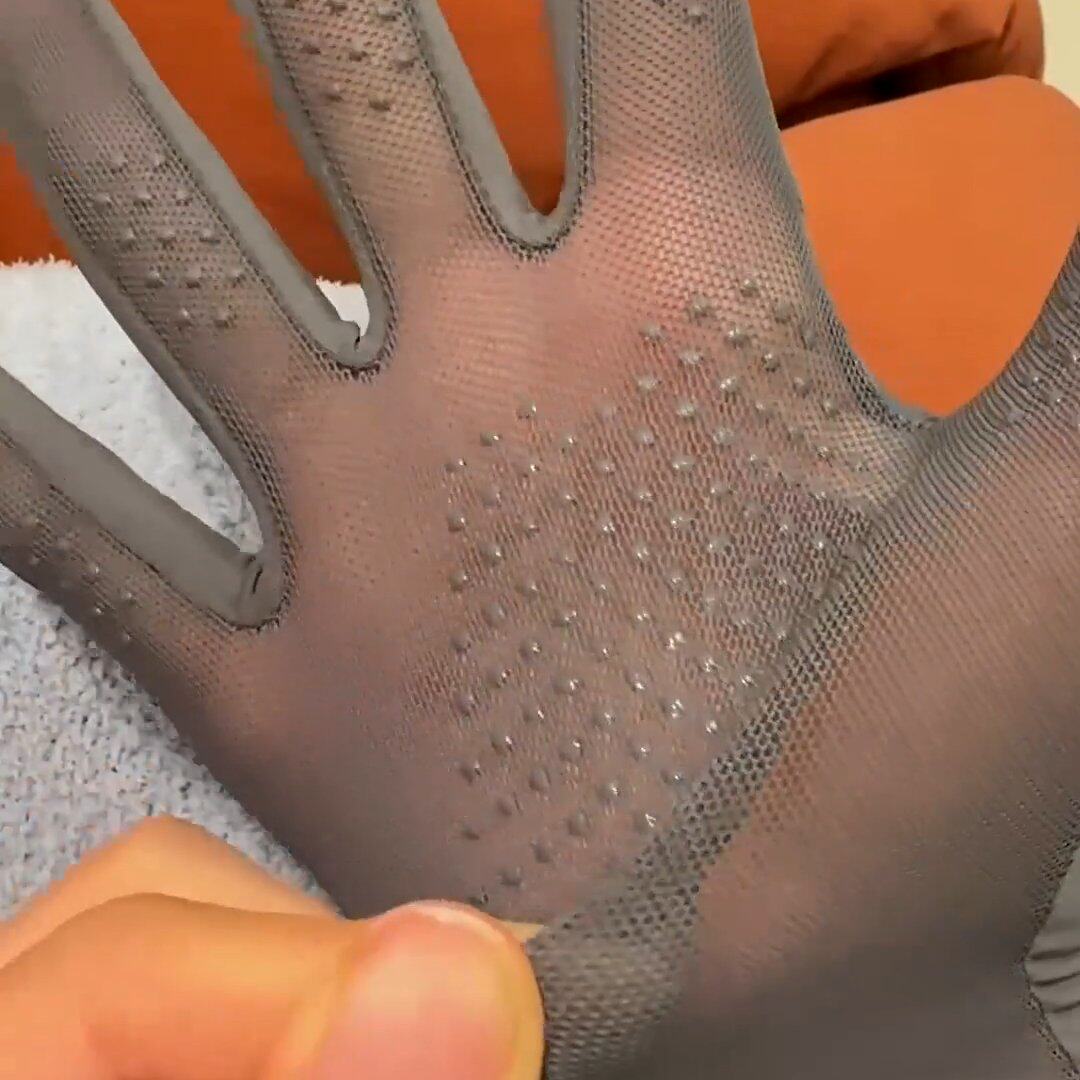 防晒手套夏季外出骑车防紫外线冰丝薄款透气防滑翻盖触屏防晒袖套