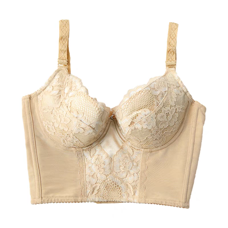 长青长文胸纤缇身材管理器磨具收副乳聚拢内衣抗菌防下垂舒适胸罩