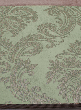 高精密提花美式欧式马士革客厅背景墙布浮雕防水防污环保无缝壁布