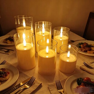 Flameless LED Candles String Christmas&Halloween Decoration