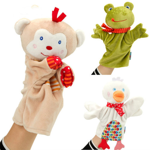 Animal Hand Finger Puppet Plushed Doll Educational Baby Toys