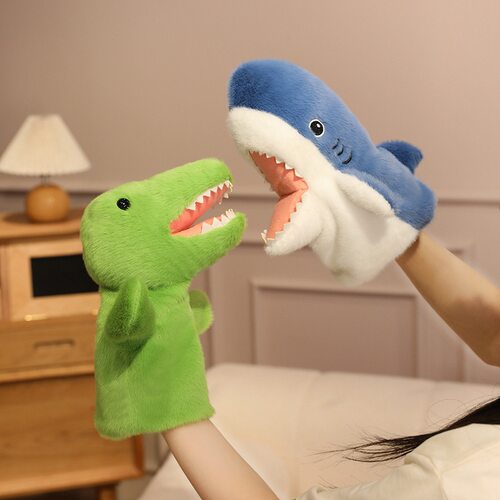 Animal Hand Finger Puppet Plushed Doll Educational Baby Toys