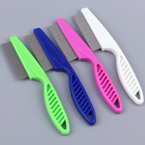 Head Lice Comb Lice Nit Removal Hair Comb Stainless Steel Fi