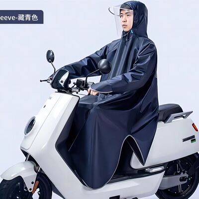 Electric bicycle raincoat motorcycle long rainproof poncho