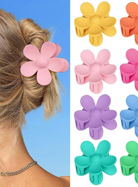 Hair Flower Clip Clips Hawaiian Plumeria Beach Flowers Claw