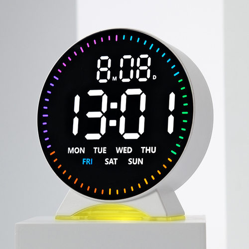 LED Digital Alarm Clock Large Display with Calendar for Home