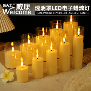 Flameless LED Candles String Christmas&Halloween Decoration