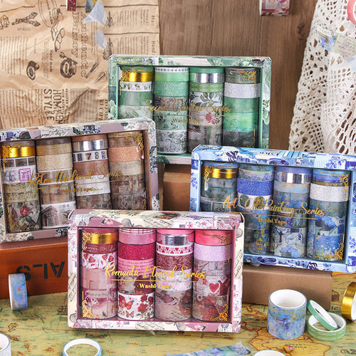 10 Pcs Washi Tape Set ers Scrapbooking ing Wash Tapes Washit