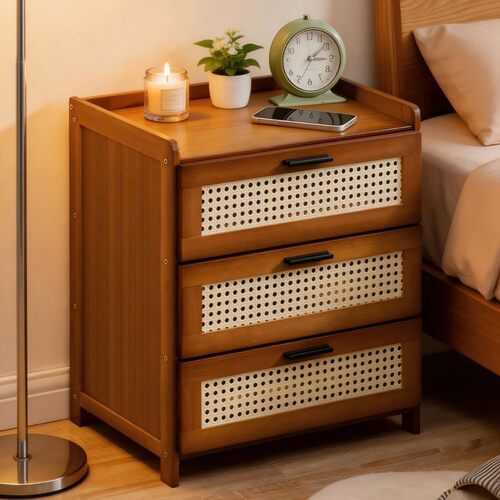 Nightstand small Bedside cabinet sofa side drawer table