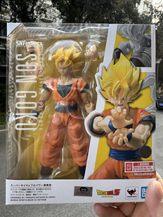 现货 万代 SHF七龙珠 超级赛亚人 全功率 孙悟空 沙鲁游戏篇 再版