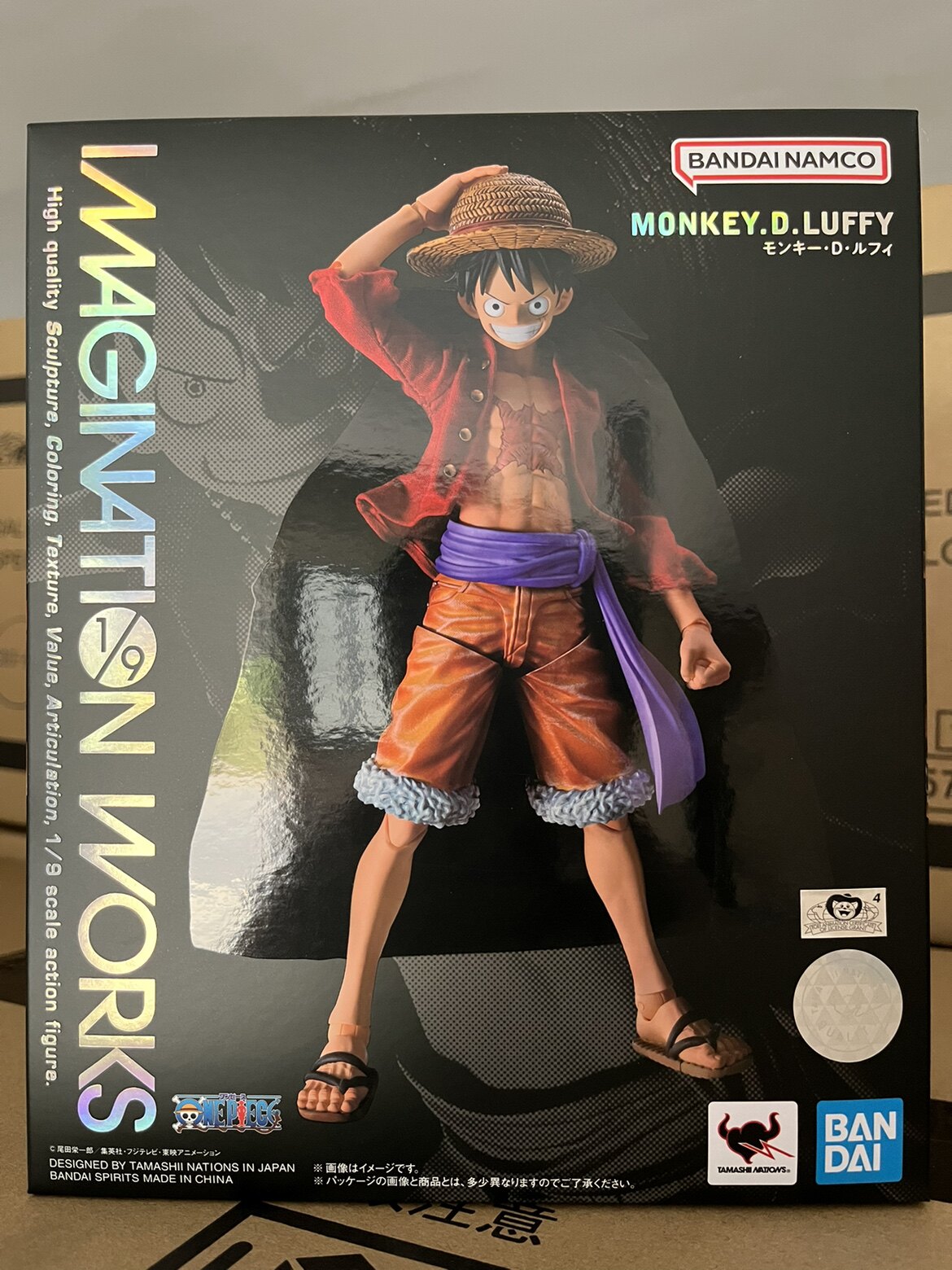 万代 imagination works iw 1/9海贼王航海王 蒙奇d路飞 全新现货