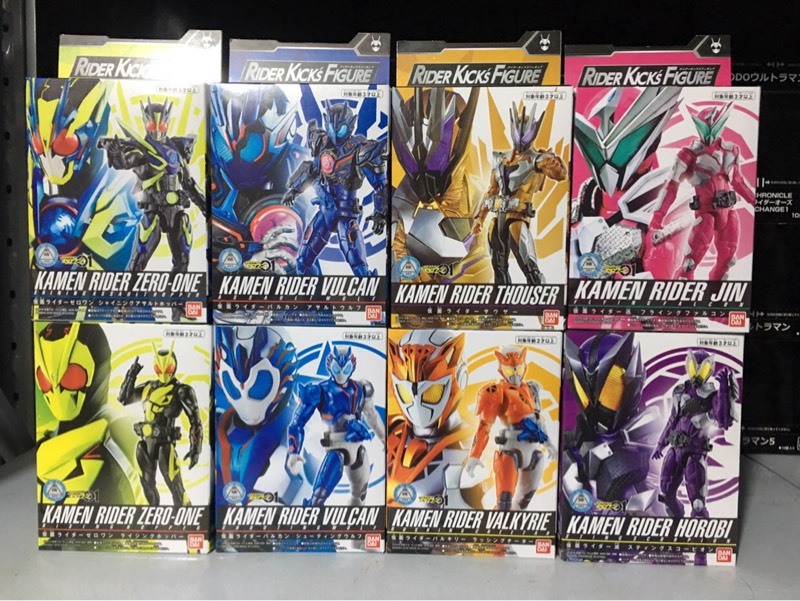 O乐翻天O万代RKF假面骑士01 zero one 飞电射击野狼 扎亚恶役骑士