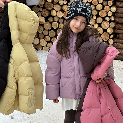 儿童加厚杜邦三防羽绒服