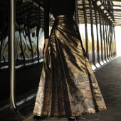 汉服黑金马面裙新款 新中式 国风明制半身裙加长小个子日常重工金色