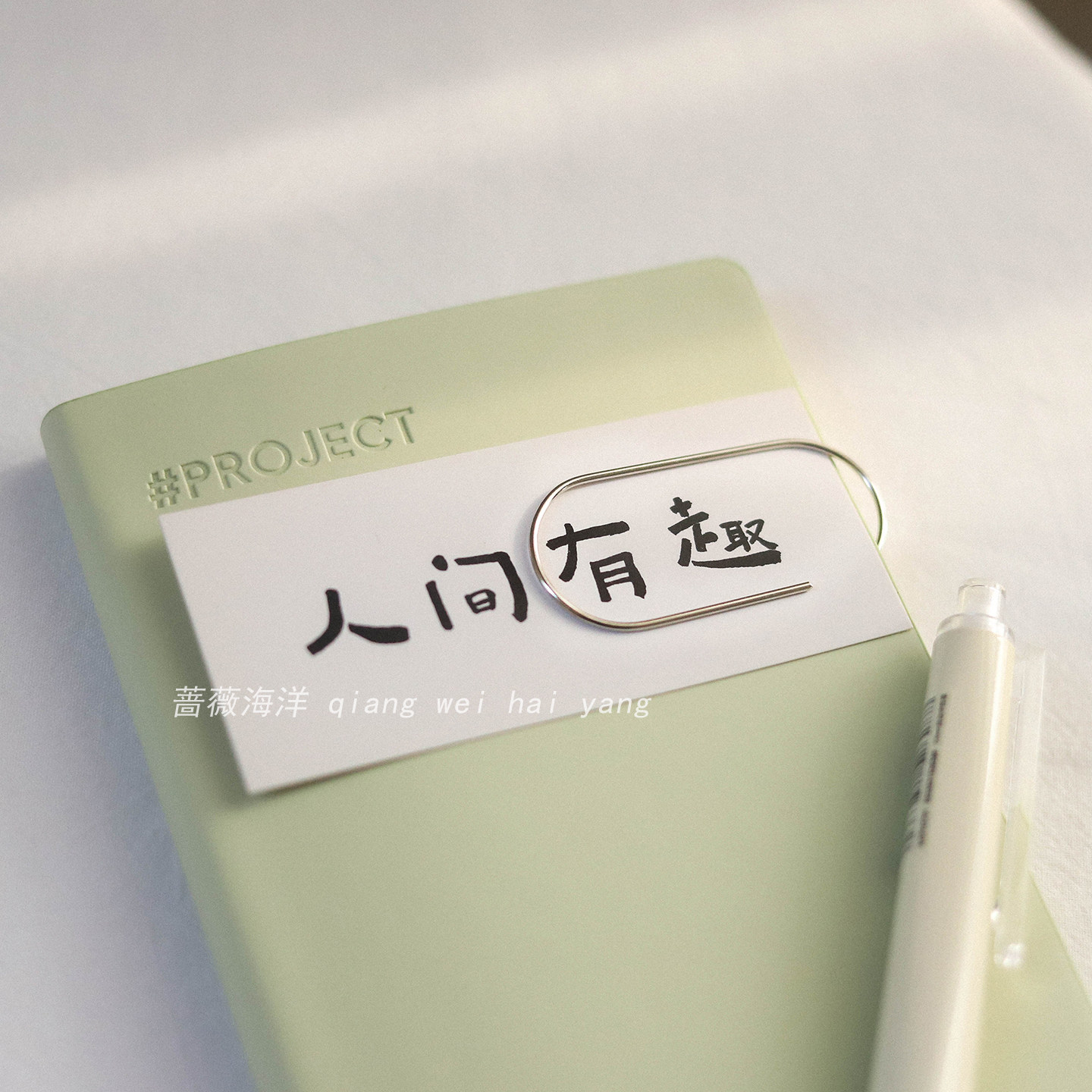 蔷薇海洋 大胖子回形针 ins收纳曲别针M5手帐diy复古装饰配饰书签