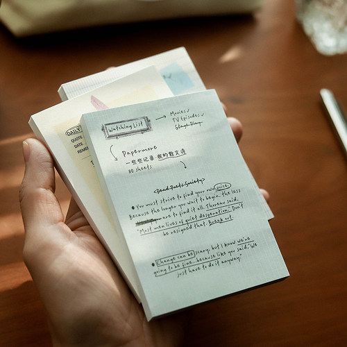 一些记录便签纸ins风计划记事本