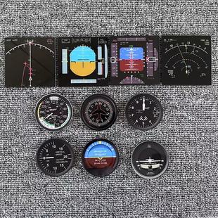 波音B737空客A320飞机模型仪表冰箱贴飞行训练航空礼品磁力模拟机