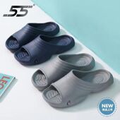 防滑舒适洗澡拖鞋 正品 女夏季 新款 林润55浴室拖鞋 男专用居家凉拖鞋