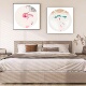 现代简约风新中式 饰画轻奢风抽象餐厅客厅背景墙挂画 卧室床头装