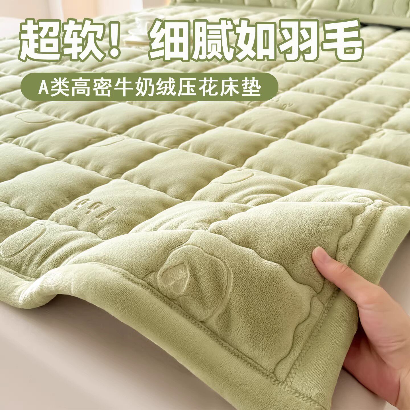 德国床垫子家用卧室学生宿舍软垫印花抗菌除螨垫被褥子榻榻米床垫