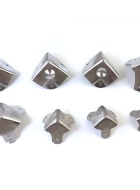 AW安望不锈钢304包角三面90度护角方包角包边木箱包角音响铁护角