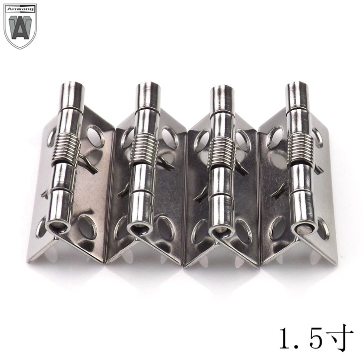 安望合页不锈钢弹簧合页不锈钢自闭柜门合页1.5寸弹簧小铰链在类目 基础建材, 家用五金, 家具五金, 铰链中 - 来自Buy2taobao.com提供专业的淘宝代购服务