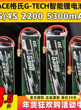 格氏电池格式Gtech智能充锂电池3S4S5300mAh45C2200mAh航模电池