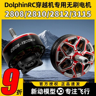 DolphinRC无刷电机2808 2810负载马达2812 3115穿越机专用电机6S