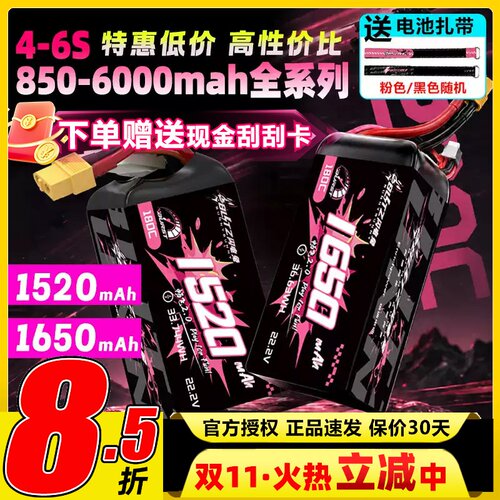 银瑞BLITZ闪电兔电池畅飞2.0系列