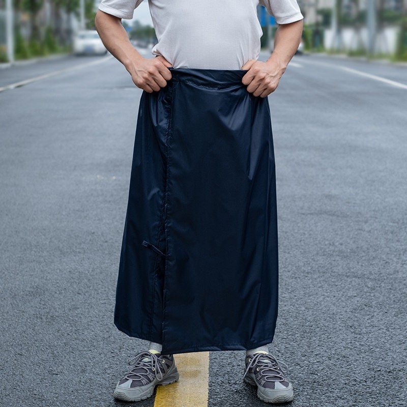 防水加长电动车雨裙男女款