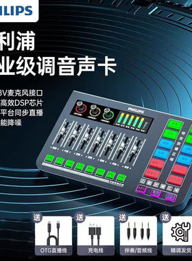 飞利浦48V蓝牙长续航录音声卡