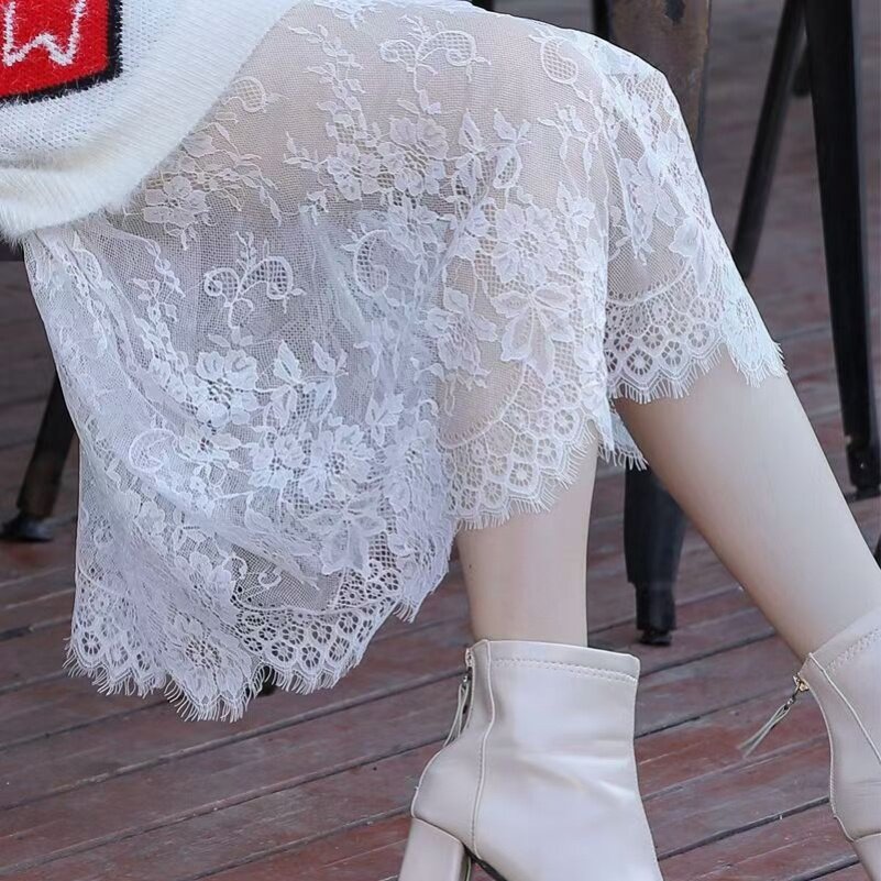 旗袍专用打底裙夏季蕾丝衬裙内搭汉服衬裙防走光打底裙子