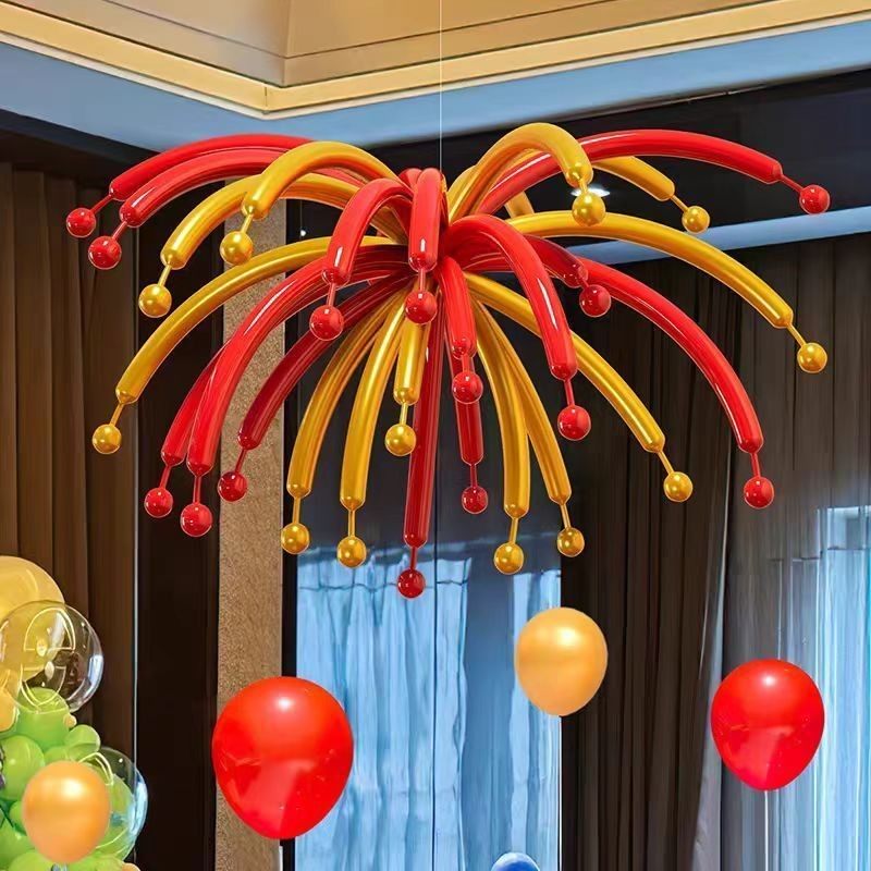 竹篾条烟花新年装饰手工diy材料包2026马年店铺装饰摆件春节布置,节庆用品/礼品,气球,淘宝优惠券,粉丝福利购,淘宝优惠卷