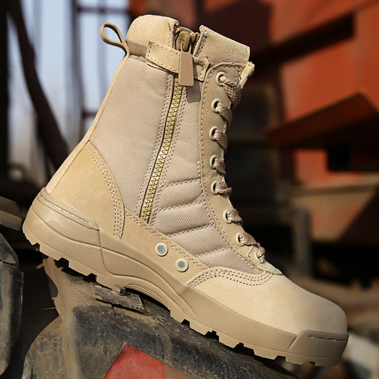 Boots militaires pour homme - encapsulé - Ref 1398265 Image 3