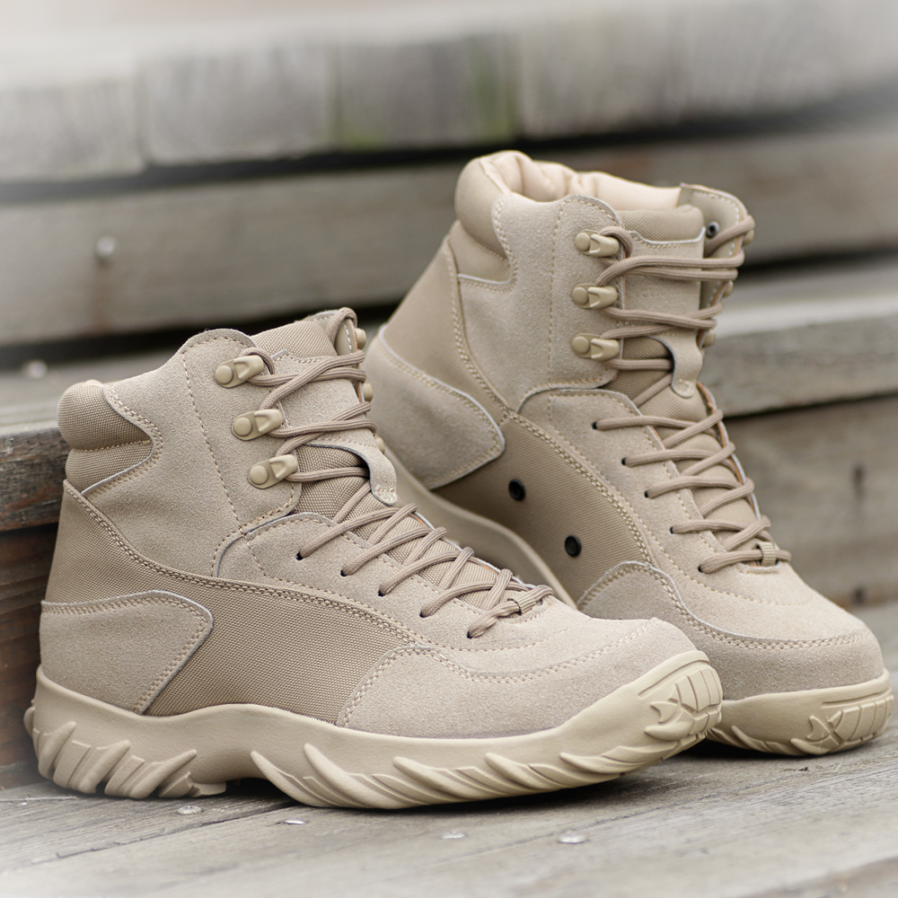 Boots militaires pour homme - amortissement - Ref 1396784 Image 1