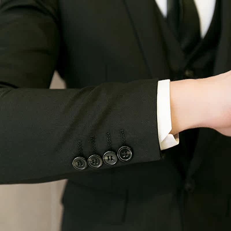 Costume homme en polyester pour printemps - Ref 1556090 Image 4