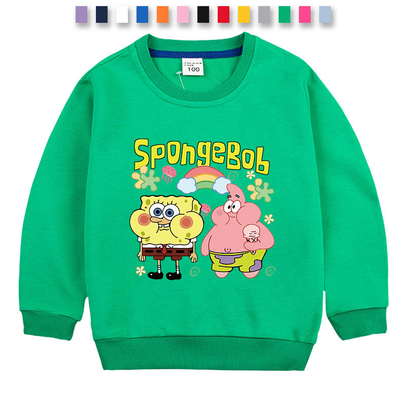 派大星patrick star童装儿童春秋薄款卫衣中小童纯棉毛圈上衣外套