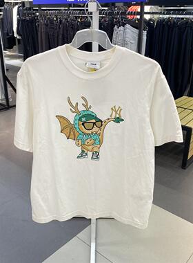 球星3ATSQ0141短袖女款限定宽松龙年夏季款t男款高端版男士恤