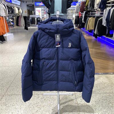 球星羽绒服25冬季新款男女NY防水防寒连帽运动棉羽外套3ADJB2156